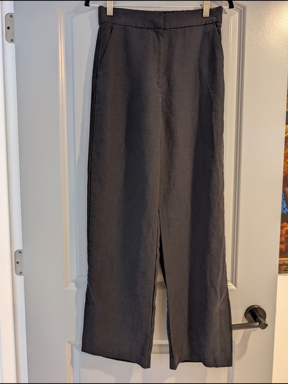 Classic Black Wide-Leg Women’s Pants